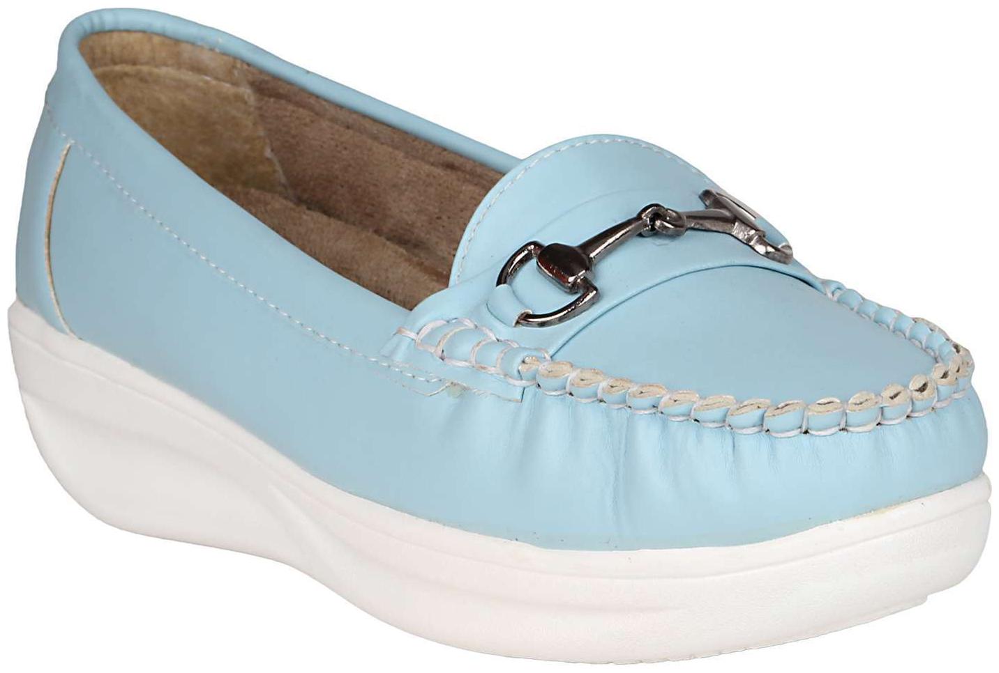 

Fashimo Blue Synthetic Leather Loafers