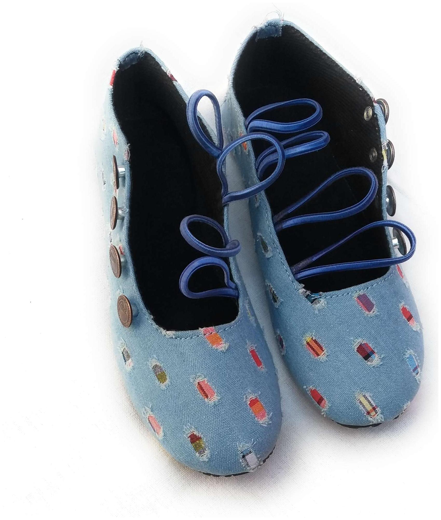 

Fashion World Women Blue Bellies