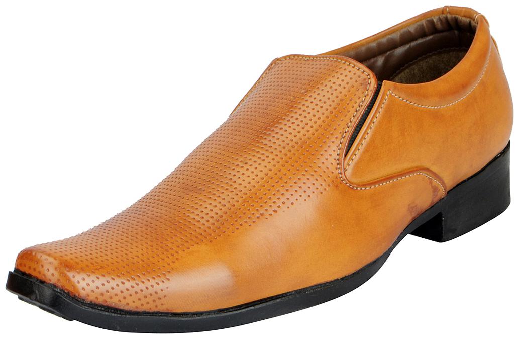 

FAUSTO Beige Men s Formal Slip-ons