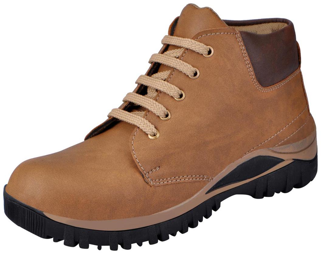 

FAUSTO Men Beige Outdoor Boots - LOW ANKLE