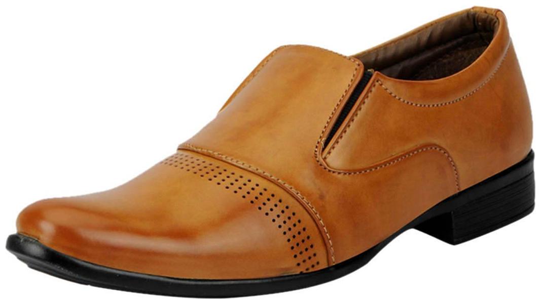

FAUSTO Beige Men s Formal Slip-ons