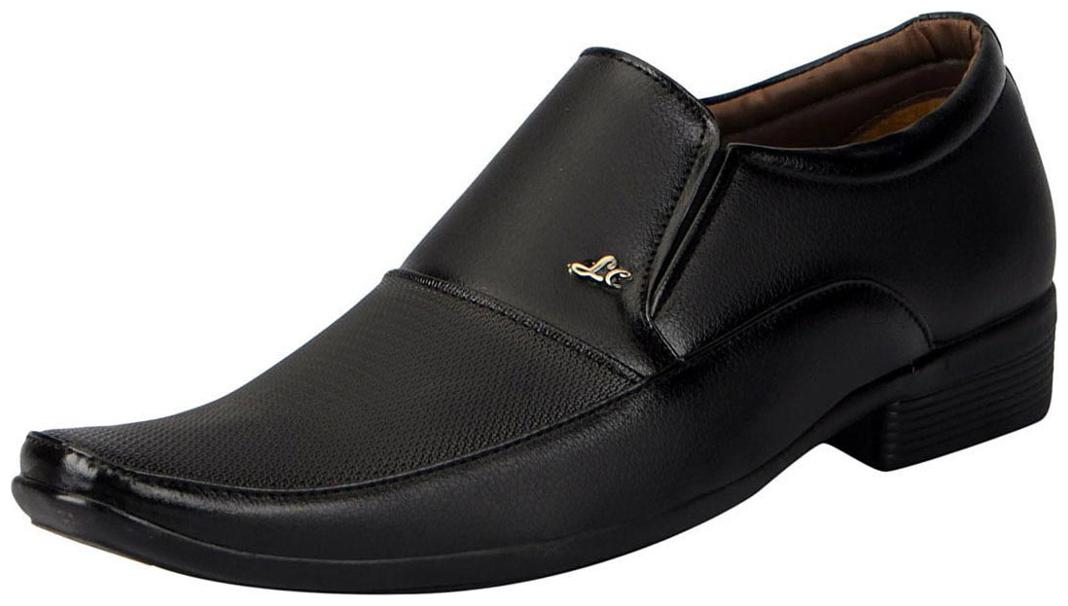 

FAUSTO Black Men s Slip-ons