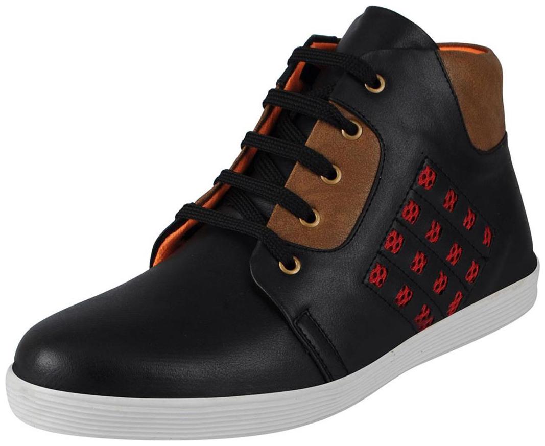 

FAUSTO Men Black Sneakers