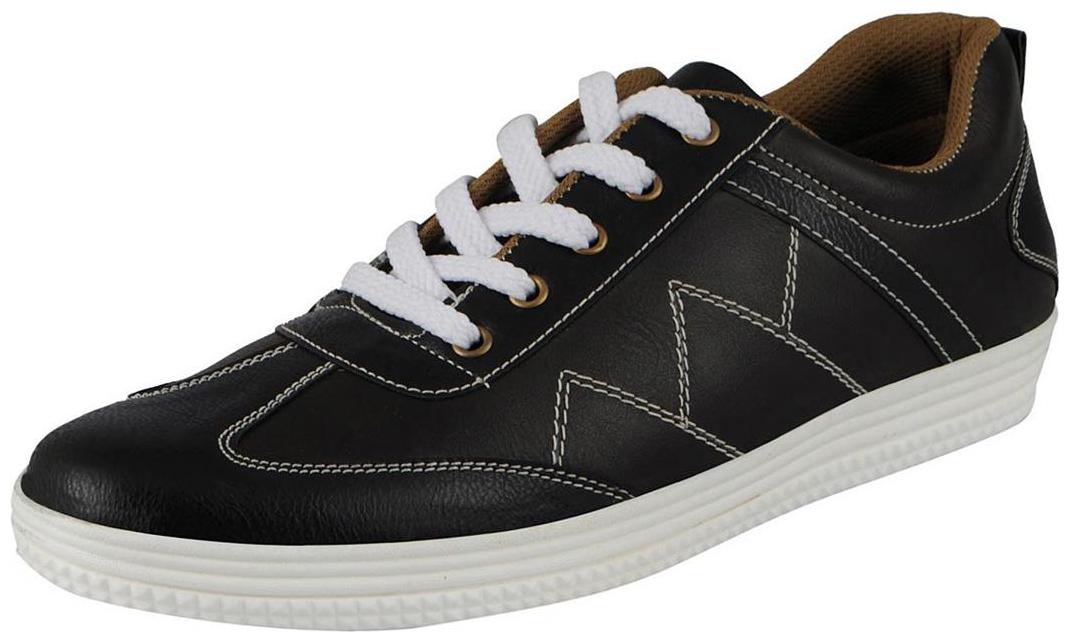 

FAUSTO Men Black Classic Sneakers
