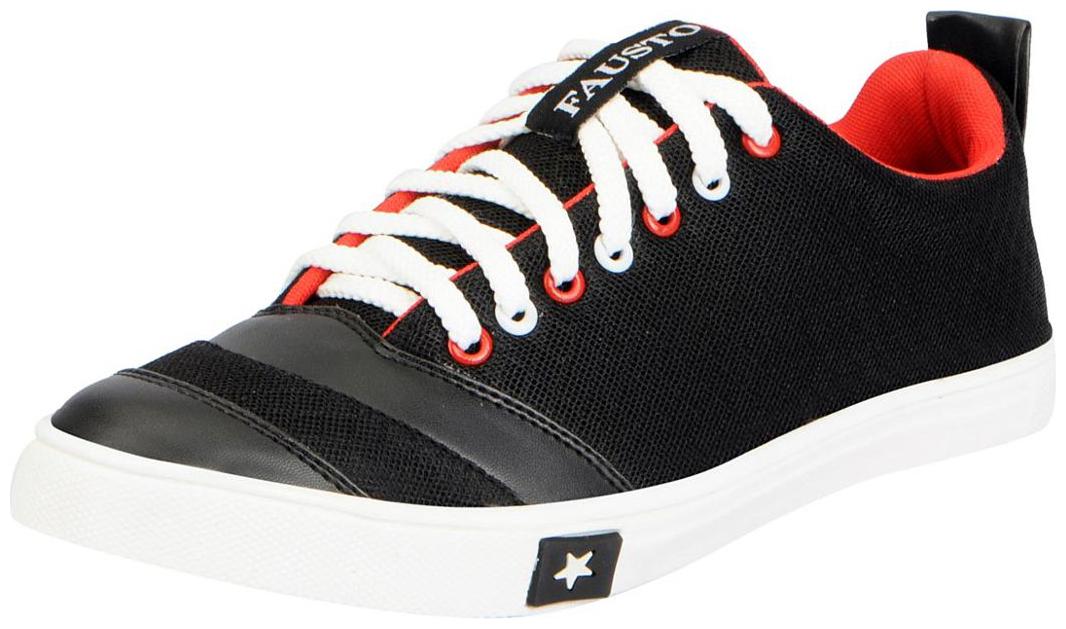 

FAUSTO Men Black Sneakers