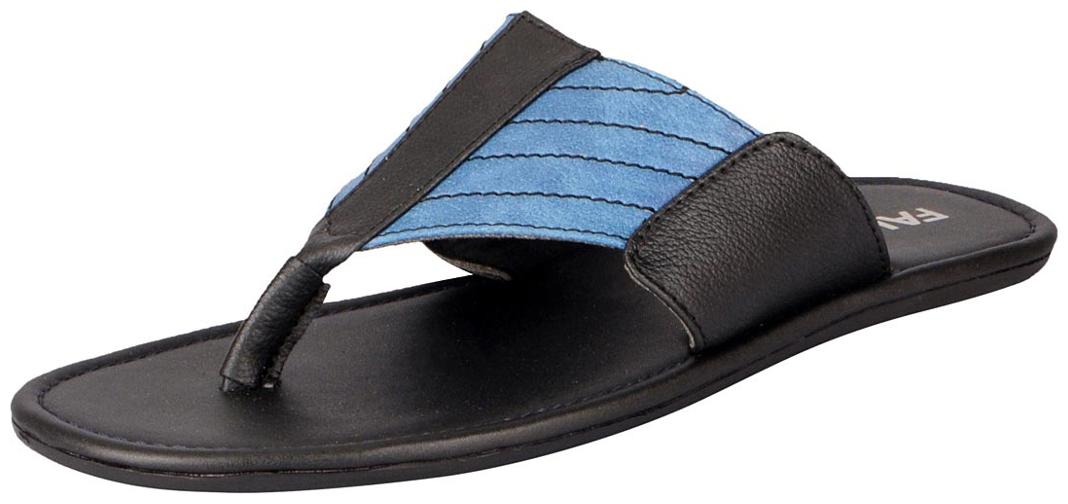 

FAUSTO Blue Men s Slippers