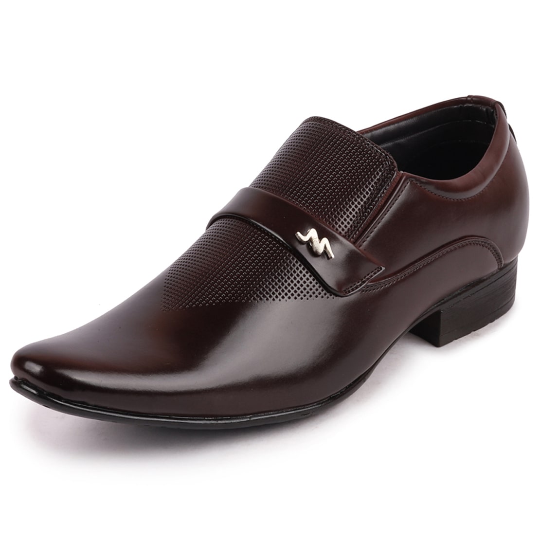 

FAUSTO Brown Men s Formal Slip-ons