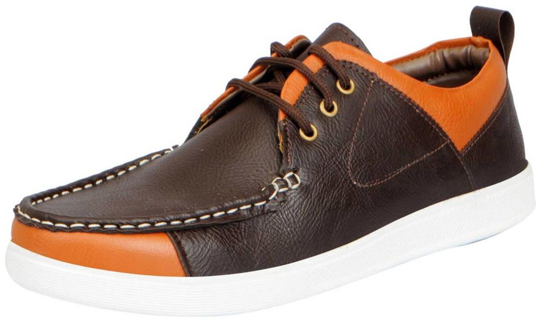 

FAUSTO Men Brown Casual Shoes - FST 3545 BROWN