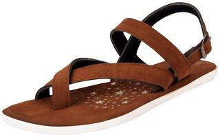 FAUSTO Sandals For Men ( Brown )