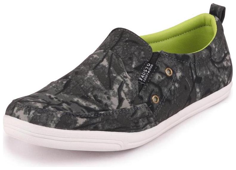 

FAUSTO Men Black Casual Shoes