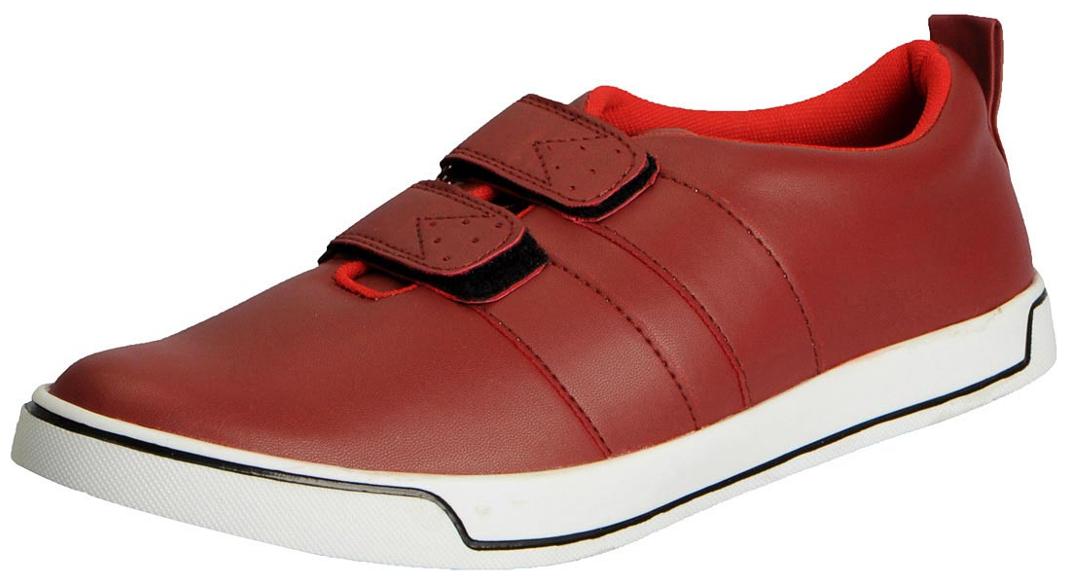 

FAUSTO Men Red Casual Shoes - FST 1118 CHERRY