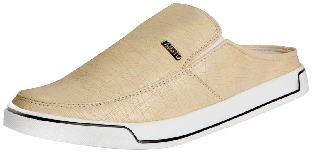 

FAUSTO Men Beige Flip-Flops - 1 Pair