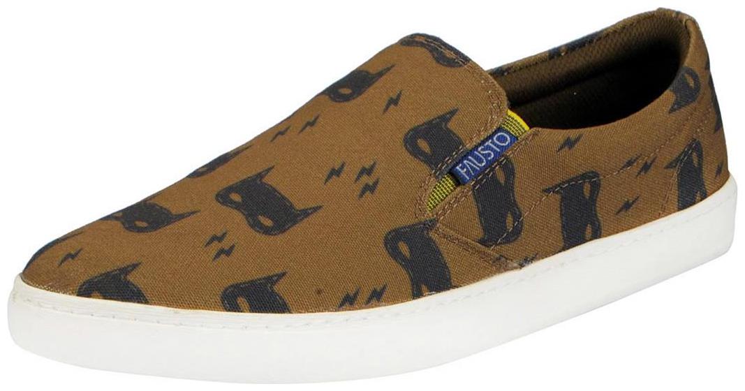 

Fausto Green Men s Canvas Shoes