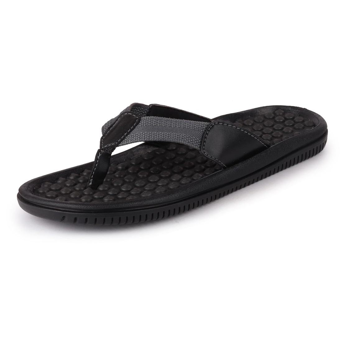 

FAUSTO Men Black Indoor Slippers - 1 Pair