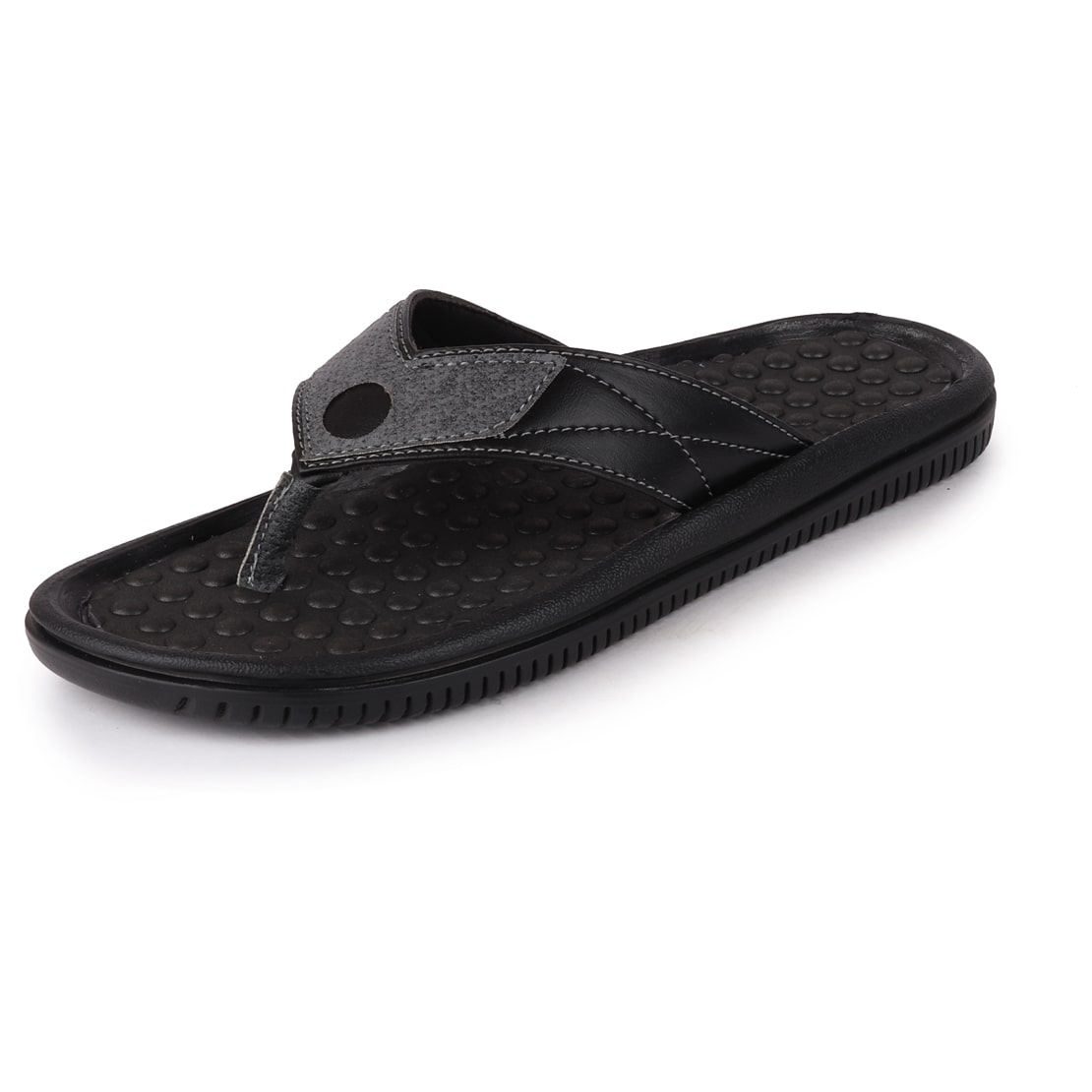 

FAUSTO Men Black Indoor Slippers - 1 Pair