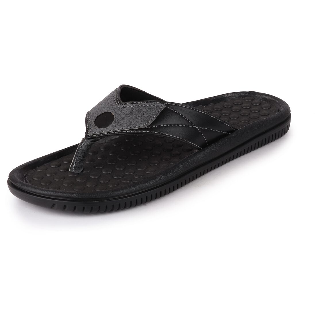 

FAUSTO Men Black Indoor Slippers - 1 Pair