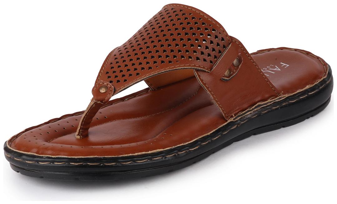 

FAUSTO Men Tan Indoor Slippers - 1 Pair