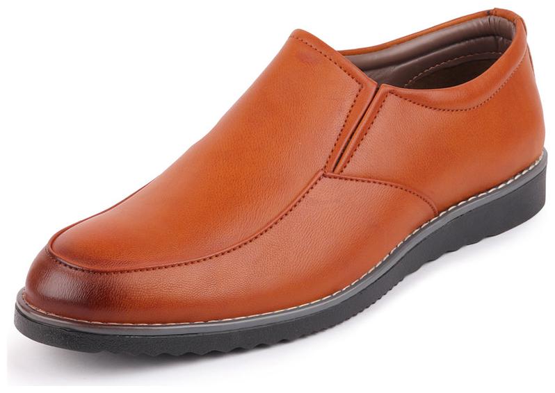 

FAUSTO Men Tan Slip-On Formal Shoes - FST 3862 TAN
