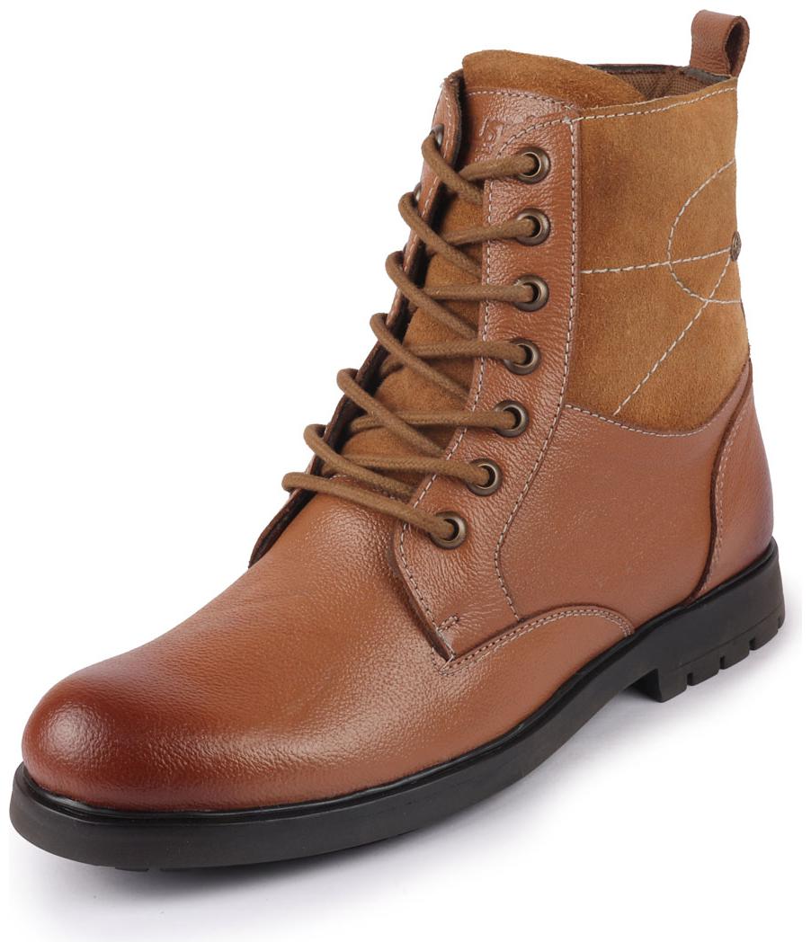 

FAUSTO Men Tan Outdoor Boots - FST KI-1605 TAN