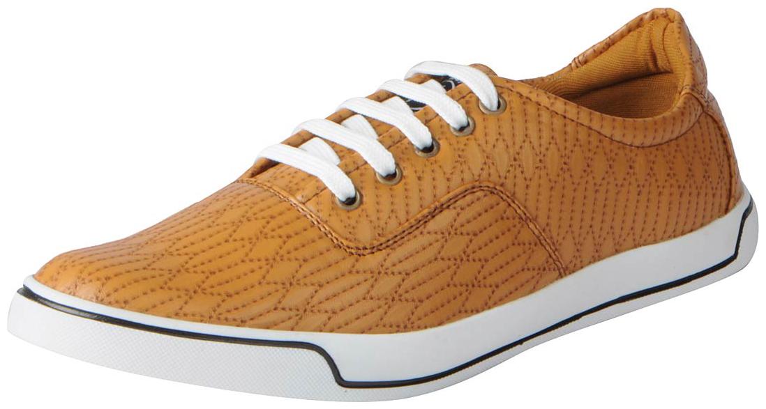 

Fausto Men s Tan Stylish Casual Shoes