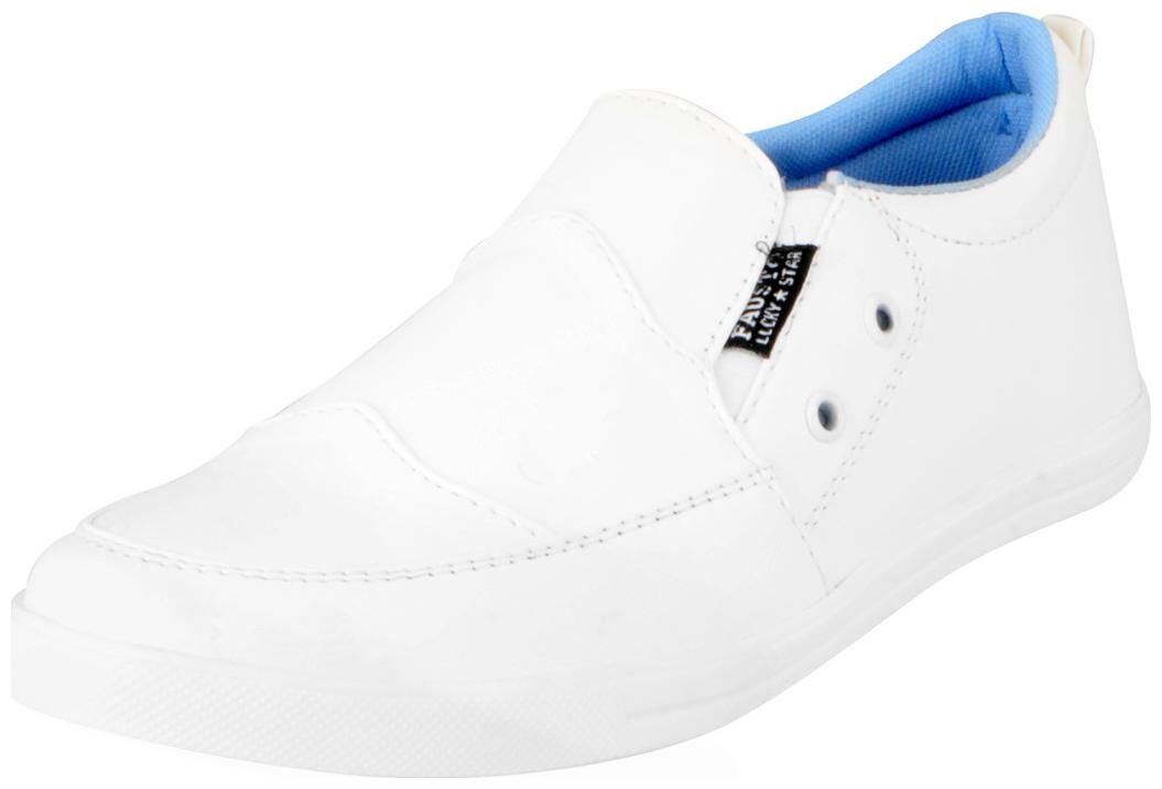 

FAUSTO Men White Loafers