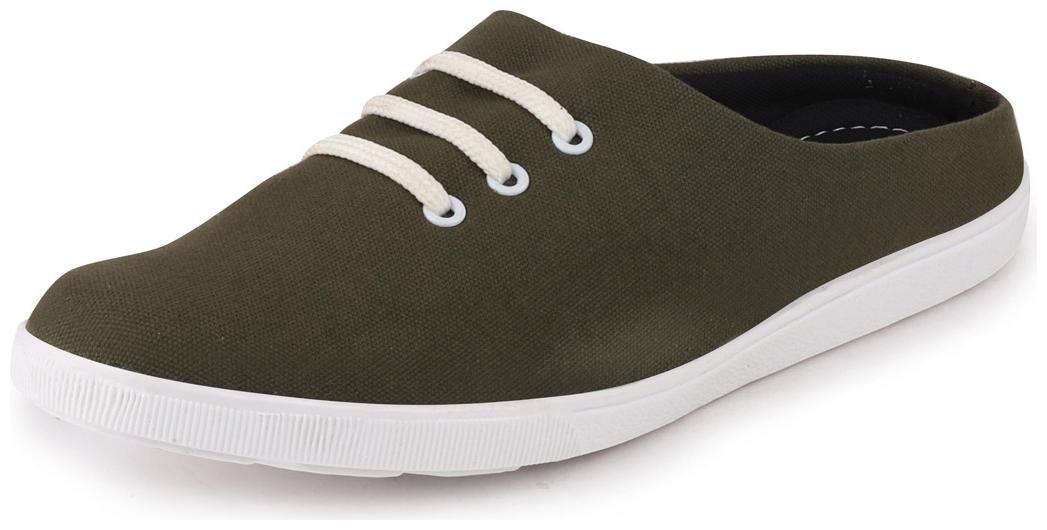 

FAUSTO Men Green Casual Shoes - FST 1156 OLIVE GREEN
