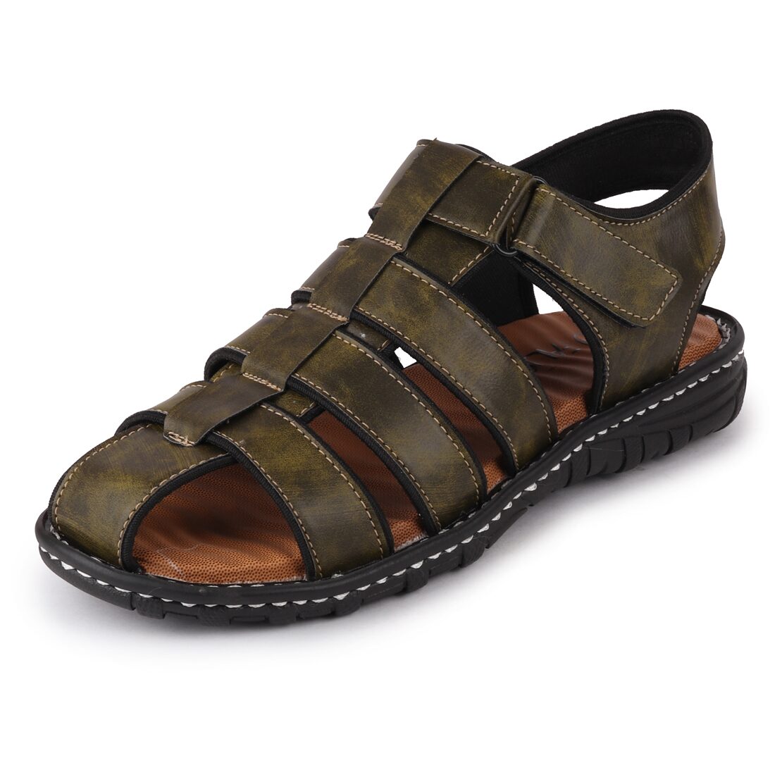 

FAUSTO Men Green Sandals