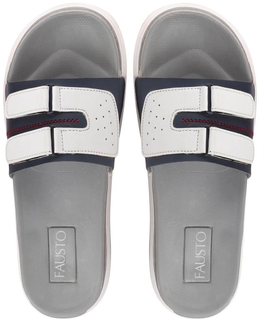 

FAUSTO Men Navy Blue Sliders - 1 Pair