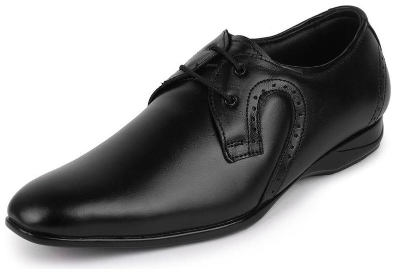 

FAUSTO Men Black Oxford Formal Shoes - FST 3722 BLACK