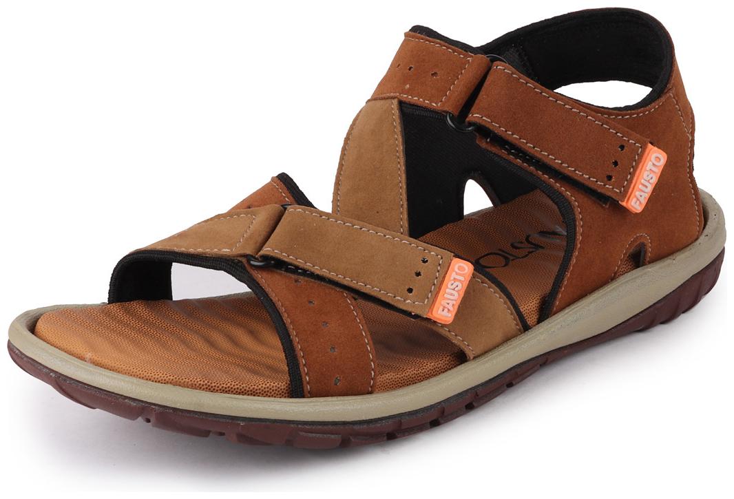 

FAUSTO Men Tan Floaters
