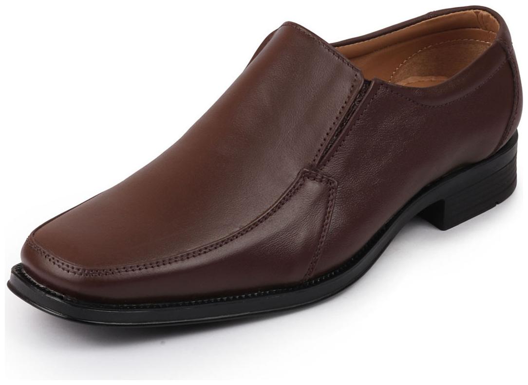 

FAUSTO Men Brown Slip-On Formal Shoes - FST KI-4506 BROWN
