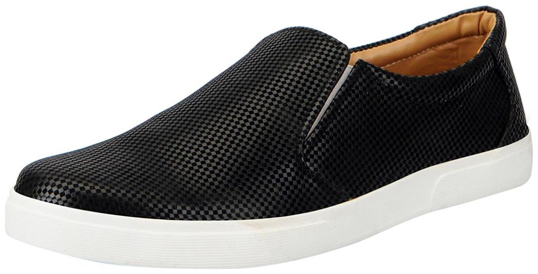 

FAUSTO Men Black Loafers - FST 5002 BLACK