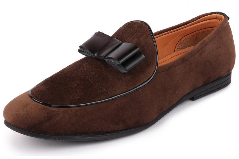 

FAUSTO Men Brown Slip-On Formal Shoes - FST 3865 BROWN - FST 3865 BROWN
