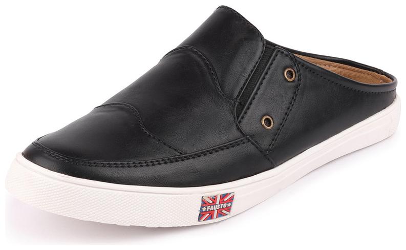 

FAUSTO Men Black Casual Shoes - FST 1261 BLACK