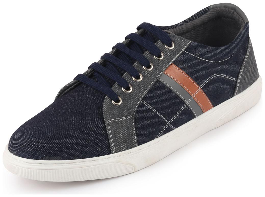

FAUSTO Trendy Sneakers Men Navy Blue Classic Sneakers - Fst ki-4004 navy
