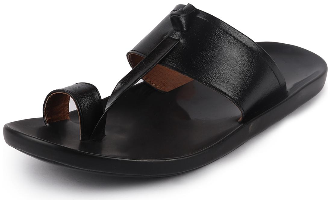 

FAUSTO Men Black Indoor Slippers - 1 Pair