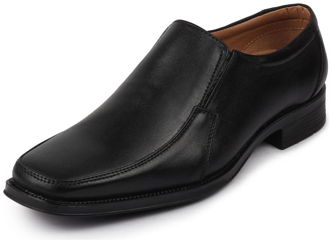 

FAUSTO Men Black Slip-On Formal Shoes - FST KI-4506 BLACK