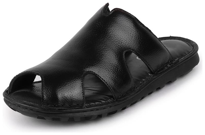 

FAUSTO Men Black Shoe-Style Sandals