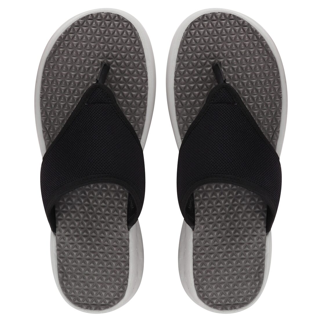 

FAUSTO Men Black Sliders - 1 Pair