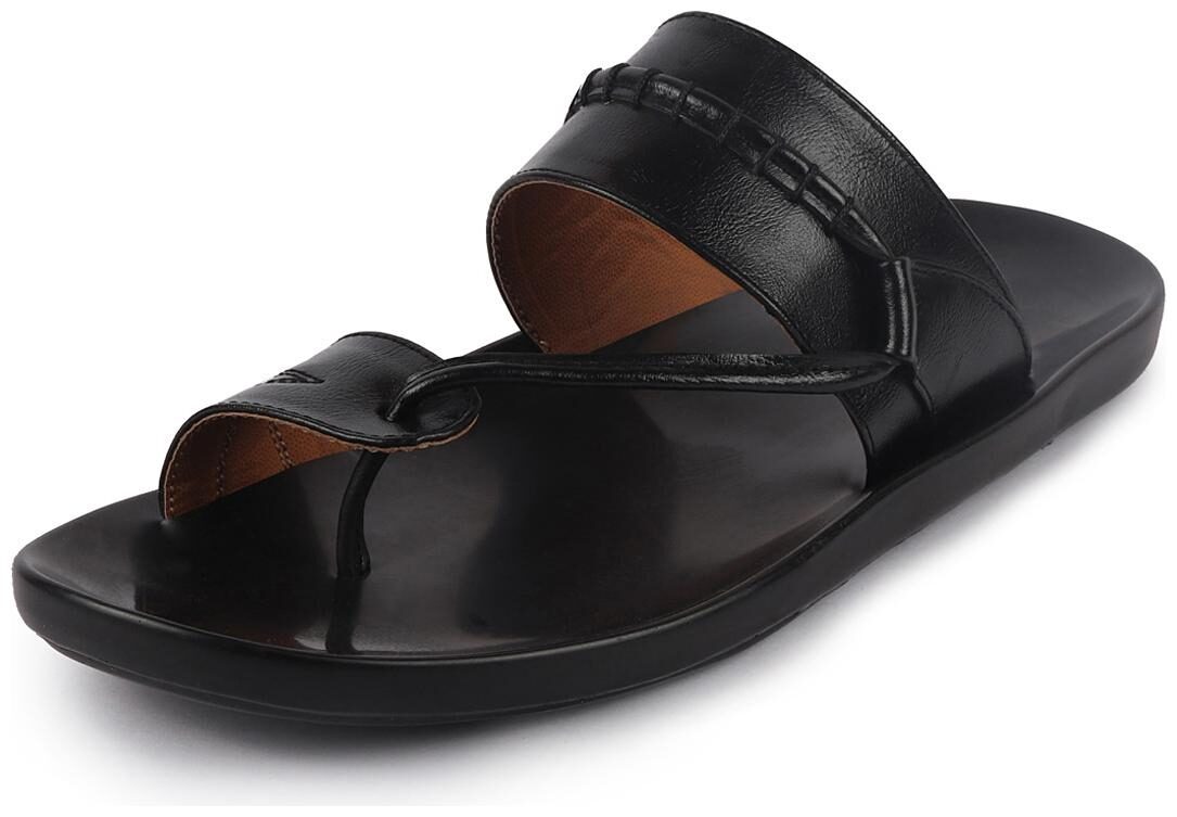 

FAUSTO Men Black Indoor Slippers - 1 Pair