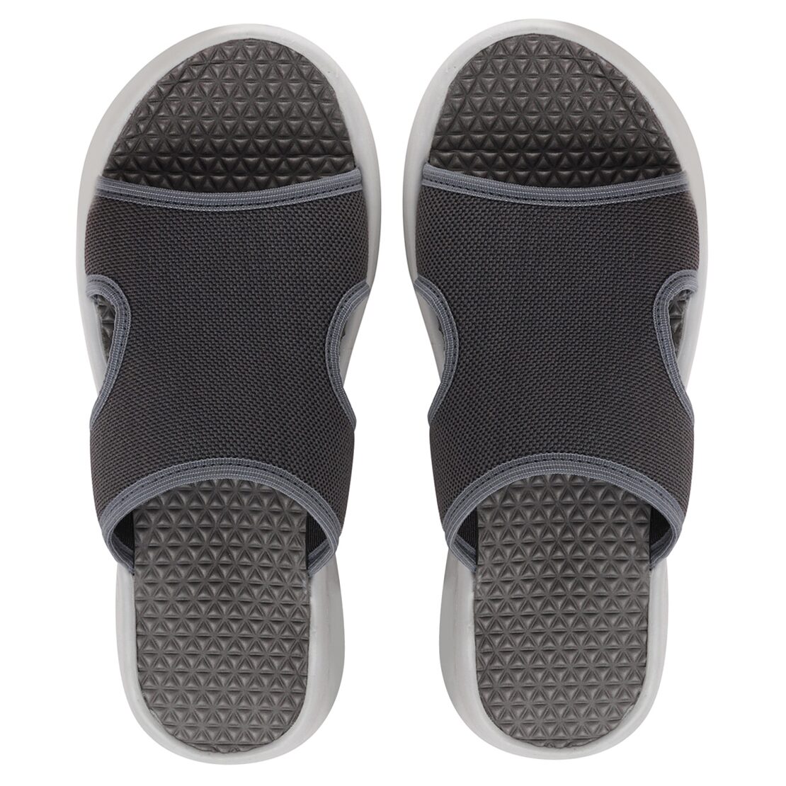

FAUSTO Men Grey Sliders - 1 Pair