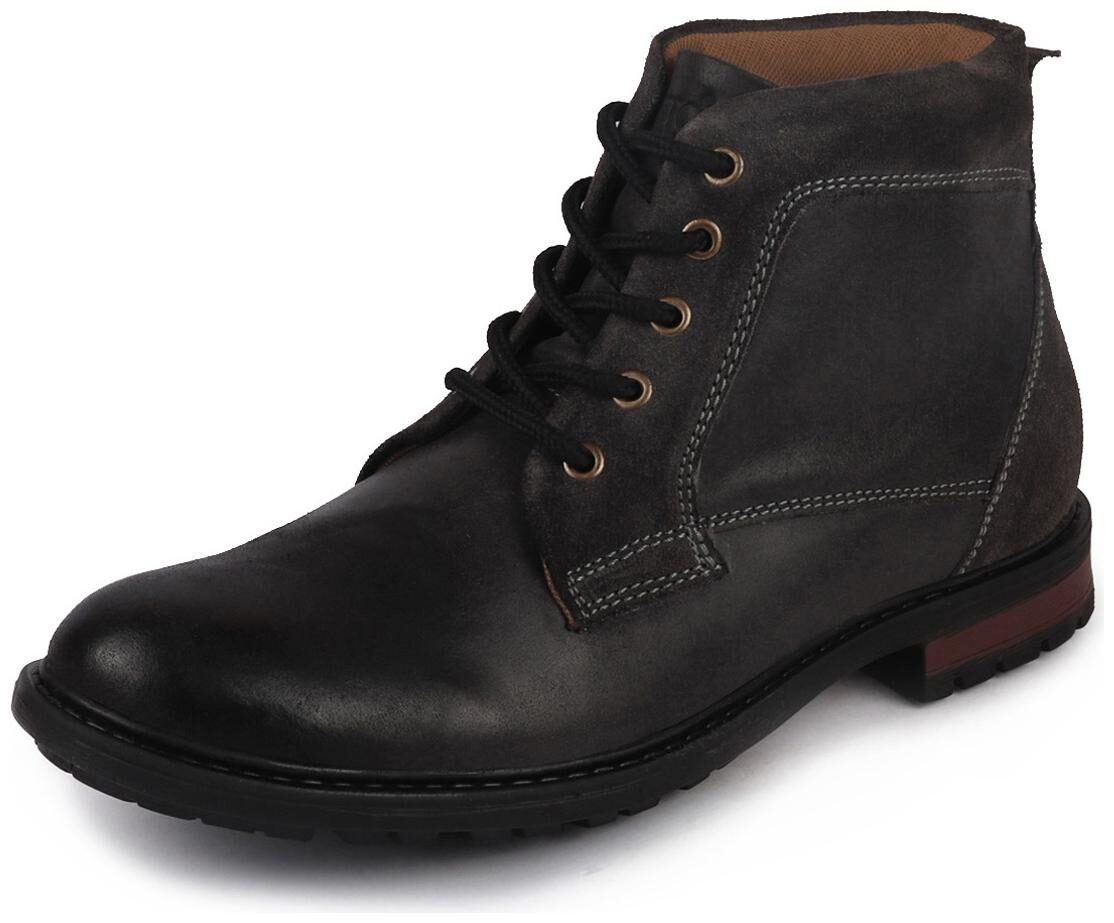 

FAUSTO Men Black Outdoor Boots - FST KI-1621 BLACK