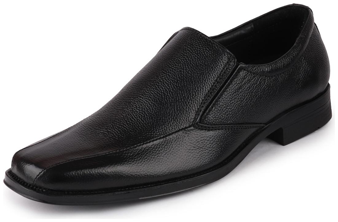 

FAUSTO Men Black Slip-On Formal Shoes - FST KI-9901 BLACK