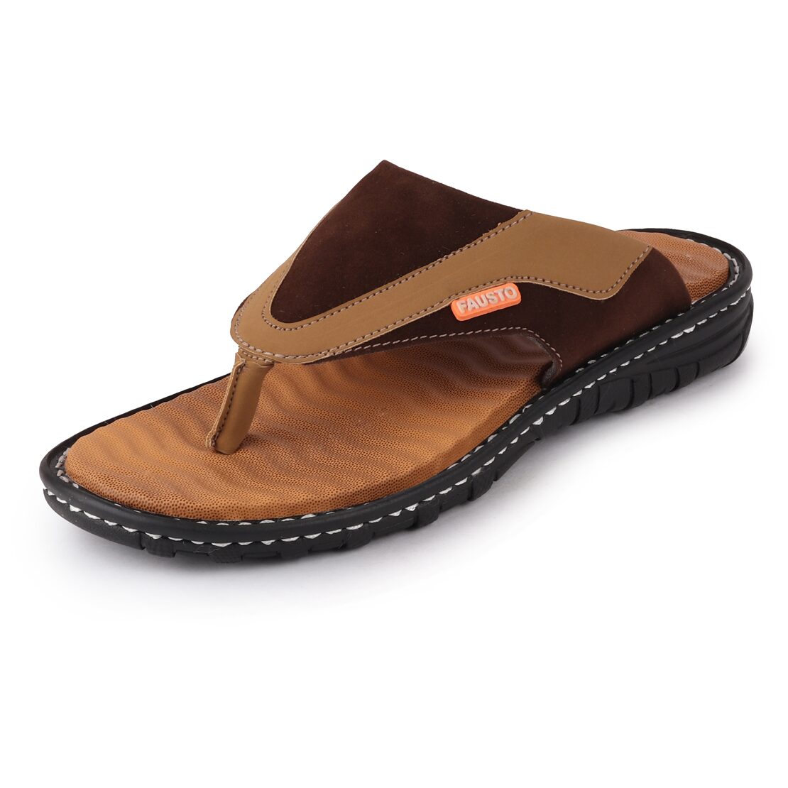 

FAUSTO Men Brown Indoor Slippers - 1 Pair