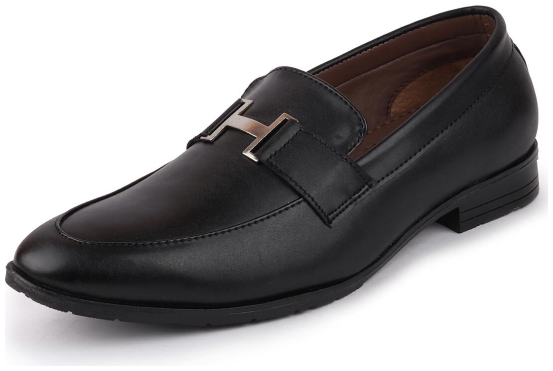 

FAUSTO Men Black Casual Shoes - FST KI-9004 BLACK
