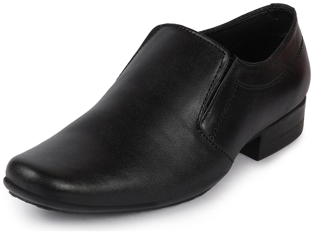 

FAUSTO Men Black Slip-On Formal Shoes - FST KI-9041 BLACK