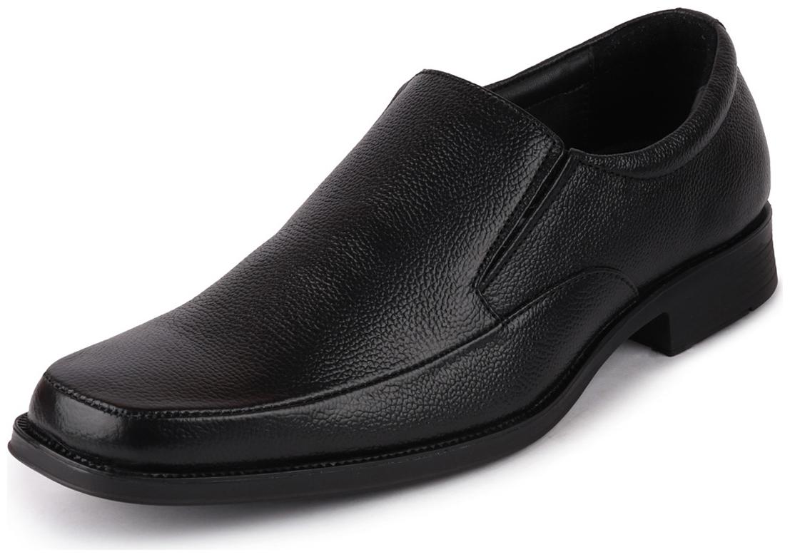 

FAUSTO Men Black Slip-On Formal Shoes - FORMAL SHOES - FST KI-9900 BLACK
