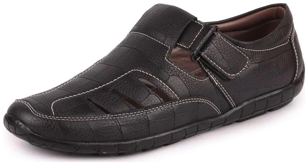 

Fausto Men s Black Outdoor Sandals