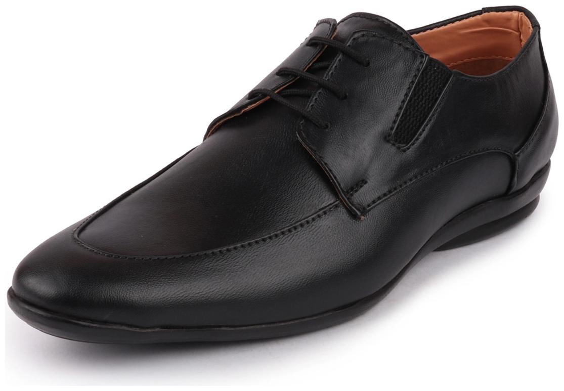 

FAUSTO Men Black Oxford Formal Shoes - FST KI-9018 BLACK