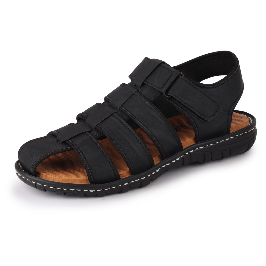 

FAUSTO Men Black Sandals